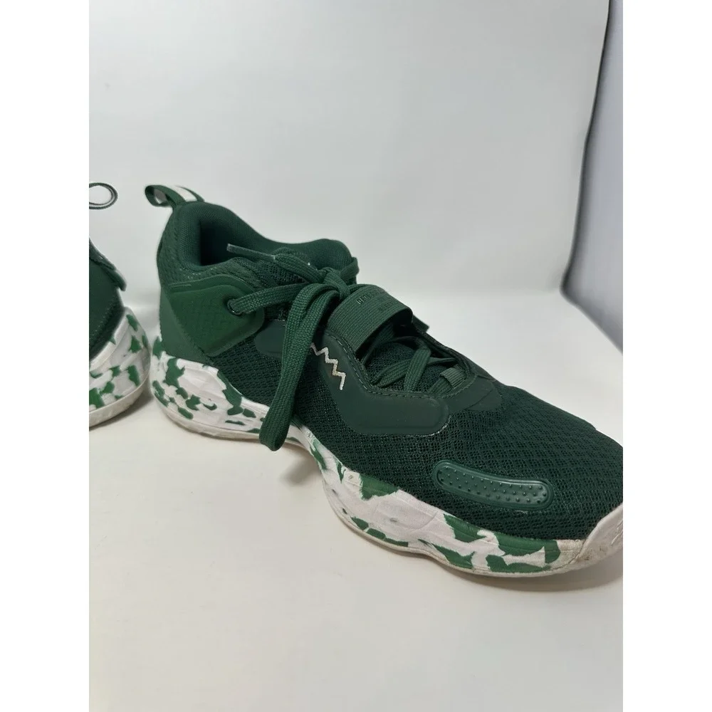 Adidas D.O.N.‎ Issue 3 Basketball Mens GW7916 Dark Green/White SZ 7